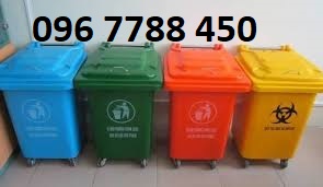 Thùng rác nhựa 660 lít